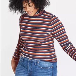 Madewell Fine Ribbed Turtleneck Top